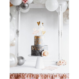Διακοσμητικά Sticks Για Τούρτα Κύκνος (σετ 4 τεμαχίων)
