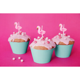 Κεράκια Γενεθλίων Φλαμίνγκο (σετ 5 τεμαχίων)