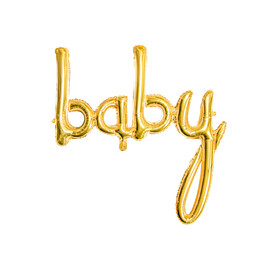 Foil Μπαλόνι Χρυσό Baby