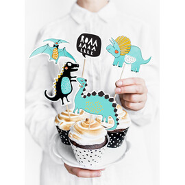 Διακοσμητικά Sticks Δεινόσαυροι (σετ 5 τεμαχίων)