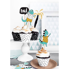 Διακοσμητικά Sticks Δεινόσαυροι (σετ 5 τεμαχίων)