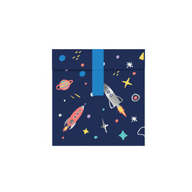 Χάρτινα Σακουλάκια Διάστημα (σετ 6 τεμαχίων)