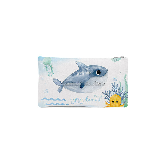 Μπομπονιέρα Βάπτισης Πορτοφολάκι Baby Shark
