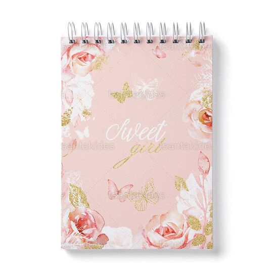 Παιδική Μπομπονιέρα Βάπτισης Μπλοκάκι Ζωγραφικής Με Θέμα Πεταλούδα