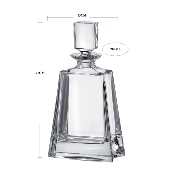 Καράφα Κρυστάλλινη Βοημίας 700ml (13x27εκ.) FLAT2