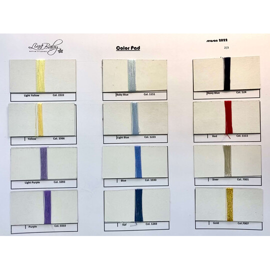 Χρώμα Κλωστής Κεντήματος Lina Baby