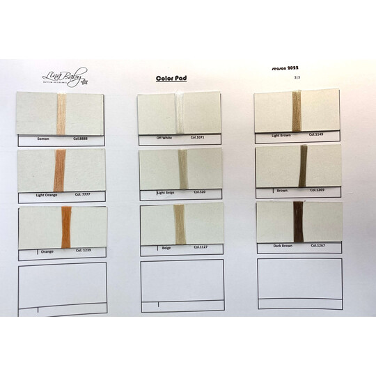 Χρώμα Κλωστής Κεντήματος Lina Baby