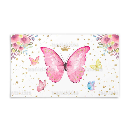 Παιδική Μπομπονιέρα Βάπτισης Σαπουνόφουσκες "Πεταλούδα"