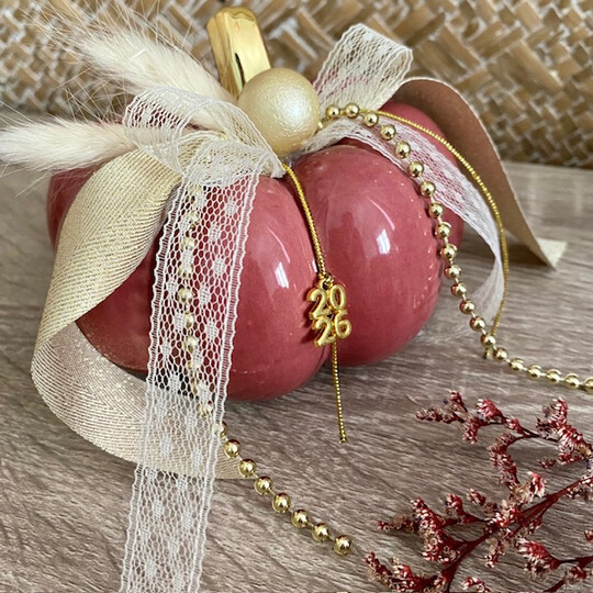 Γούρι 2026 Κεραμική Κολοκύθα Σάπιο Μήλο Γούρι 2026 Κεραμική Κολοκύθα Σάπιο Μήλο