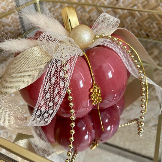 Γούρι 2026 Κεραμική Κολοκύθα Σάπιο Μήλο Γούρι 2026 Κεραμική Κολοκύθα Σάπιο Μήλο