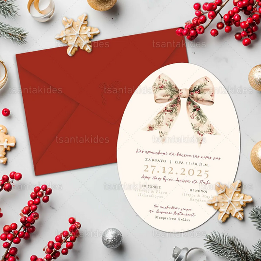 ΧΡΙΣΤΟΥΓΕΝΝΙΑΤΙΚΟ ΠΡΟΣΚΛΗΤΗΡΙΟ ΒΑΠΤΙΣΗΣ 1959ΧΡΙΣΤΟΥΓΕΝΝΙΑΤΙΚΟ ΠΡΟΣΚΛΗΤΗΡΙΟ ΒΑΠΤΙΣΗΣ 1959