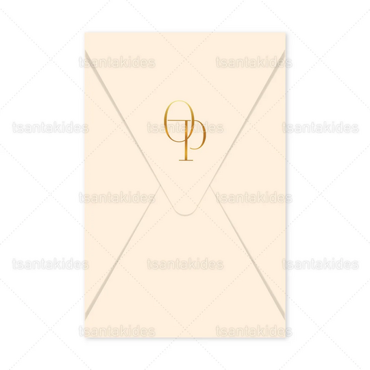 ΠΡΟΣΚΛΗΤΗΡΙΟ ΓΑΜΟΥ 7830 Monograms