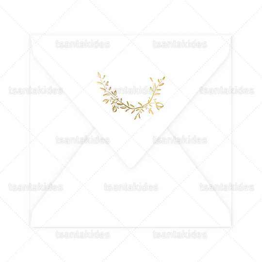 ΠΡΟΣΚΛΗΤΗΡΙΟ ΓΑΜΟΥ 7848 Line Art Floral