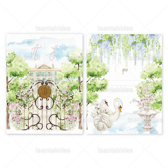 ΠΡΟΣΚΛΗΤΗΡΙΟ ΓΑΜΟΥ 7856 Royal Garden