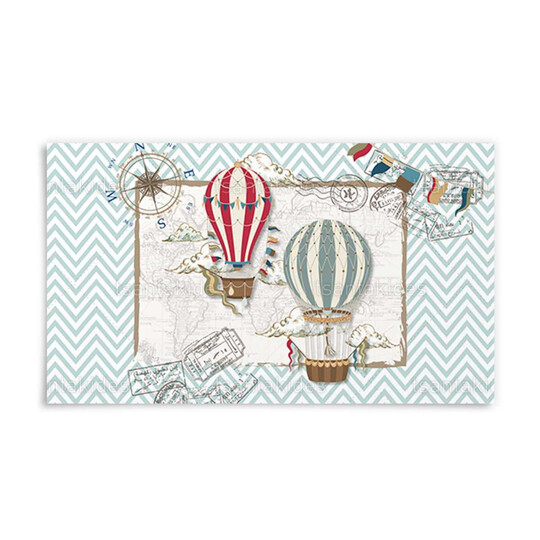 Παιδική Μπομπονιέρα Βάπτισης Σαπουνόφουσκες Αερόστατο