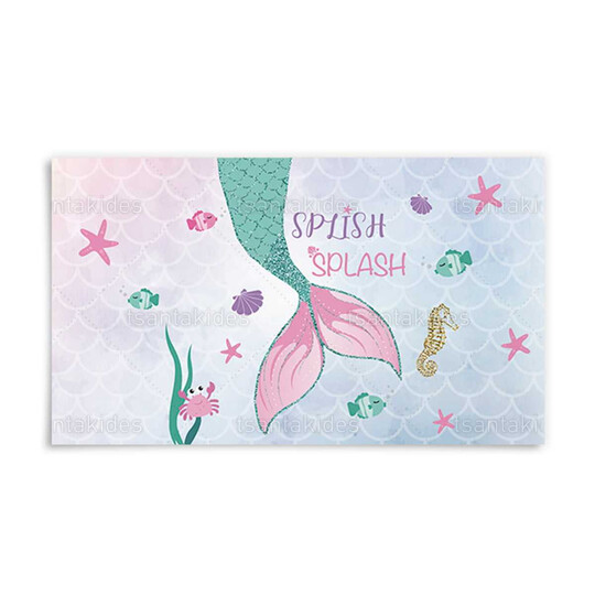 Παιδική Μπομπονιέρα Βάπτισης Σαπουνόφουσκες Γοργόνα