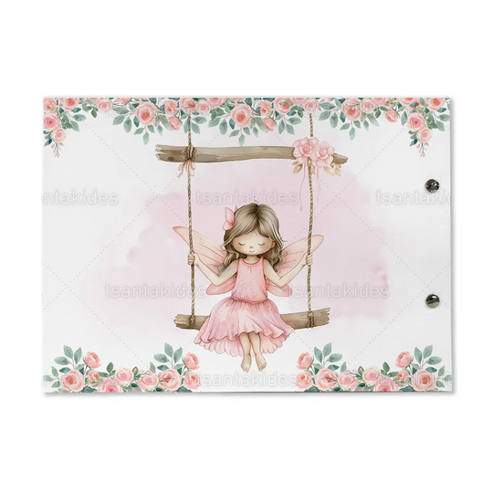 Βιβλίο Ευχών Βάπτισης Fairy Garden TS927