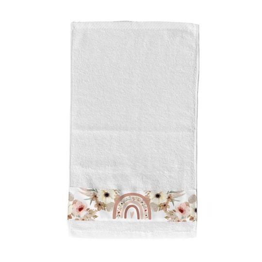 Παιδική Μπομπονιέρα Βάπτισης Για Κορίτσι Με Θέμα Baby Floral Rainbow