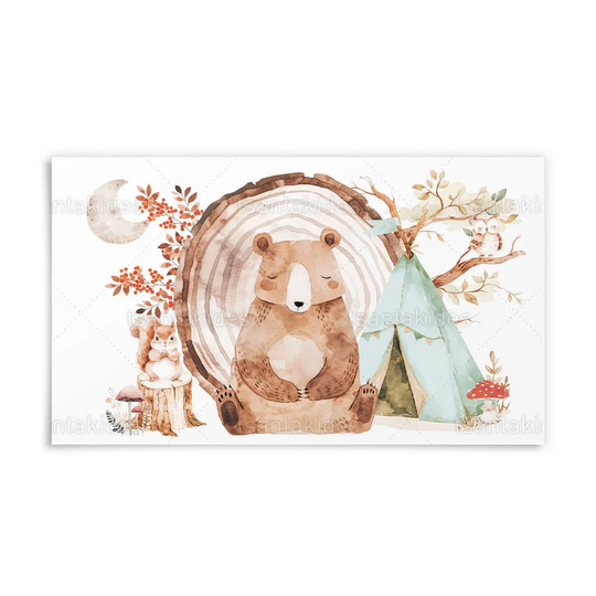 Παιδική Μπομπονιέρα Σαπουνόφουσκες Forest Animals TS908