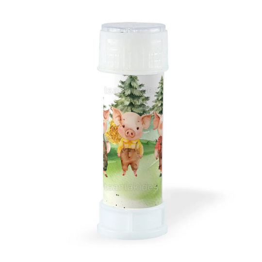 Παιδική Μπομπονιέρα Σαπουνόφουσκες Three Little Pigs TS909