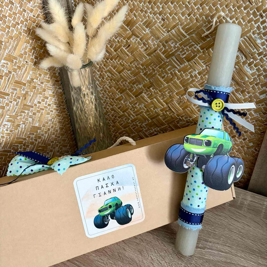 Πασχαλινή Λαμπάδα Για Αγόρι Blaze And The Monster Machines