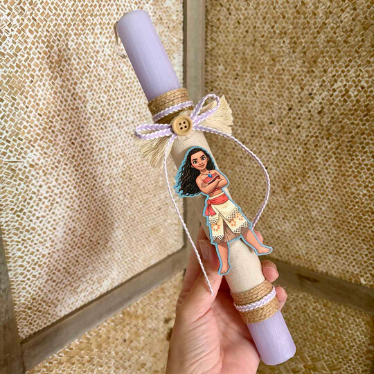 Πασχαλινή Λαμπάδα Για Κορίτσι Βαϊάνα (Μοάνα)