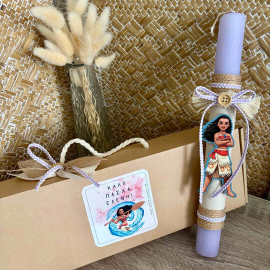 Πασχαλινή Λαμπάδα Για Κορίτσι Βαϊάνα (Μοάνα)