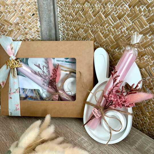 Πασχαλινό Δώρο Για Δασκάλα Κηροπήγιο Λαγουδάκι