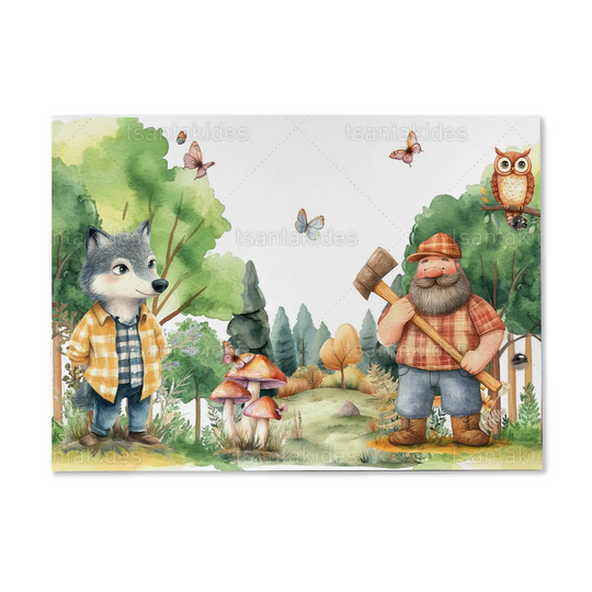 Βιβλίο Ευχών Βάπτισης Little Red Riding Hood