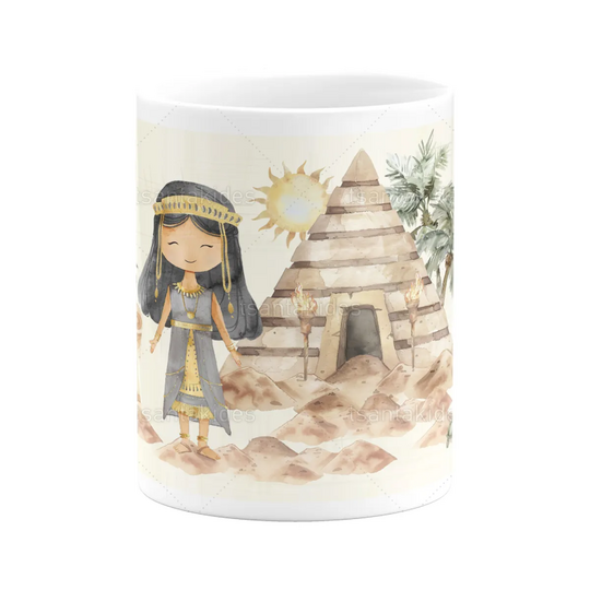 Κεραμική Κούπα Ancient Egypt Girl TS940