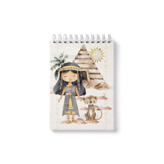 Παιδική Μπομπονιέρα Μπλοκάκι Ζωγραφικής Ancient Egypt Girl