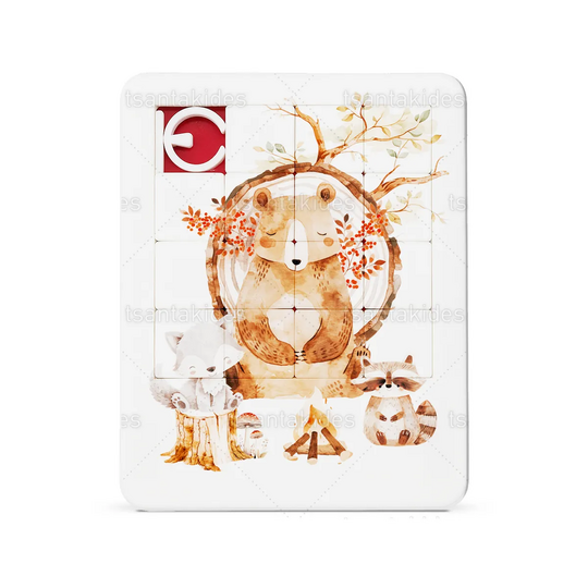 Παιχνίδι ​Sliding Puzzle Forest Animals