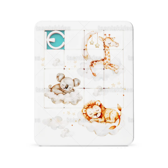Παιχνίδι ​Sliding Puzzle Sleeping Animals