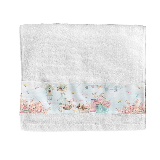 Παιδική Μπομπονιέρα Βάπτισης Πετσέτα Shabby Chic Baby Girl TS763