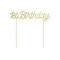 Διακοσμητικό Τούρτας 1st Birthday (χρυσό)