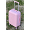 Βαλίτσα Βάπτισης Trolley Ροζ Ματ Σαγρέ
