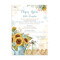 Προσκλητήριο Γάμου Και Βάπτισης Sun Flower And Pumpkin TS994