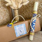Πασχαλινή Λαμπάδα Για Κορίτσι Mediterranean Tiles Κίτρινο