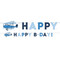 Γιρλάντα Αεροπλανάκι Happy B-Day