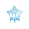 Foil Μπαλόνι Γαλάζιο Αστέρι It's a Boy