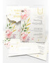 Προσκλητήριο Γάμου Exclusive Collection Watercolor Flowers