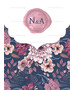 Προσκλητήριο Γάμου Floral Navy Blossom Bright
