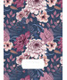 Προσκλητήριο Γάμου Floral Navy Blossom Bright