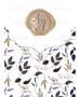 Προσκλητήριο Γάμου Floral Exotic Lilac Dark