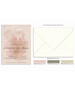 Προσκλητήριο γάμου με θέμα το save the date σε pastel watercolor αποχρώσεις
